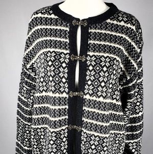 Vintage Woolrich Women's 100% Wool White Cardigan